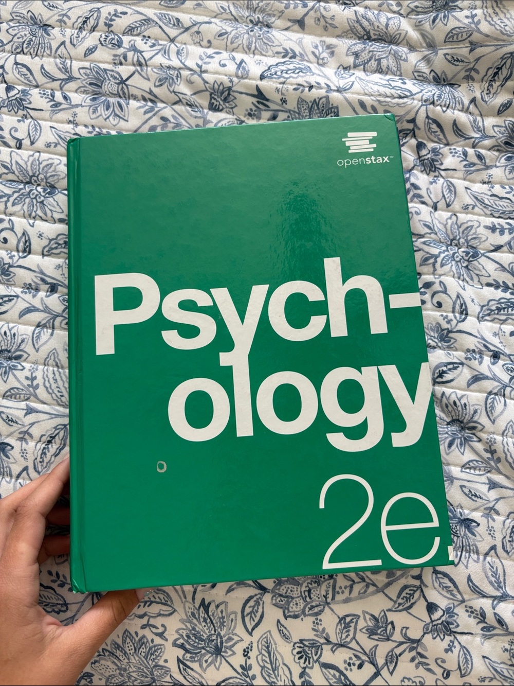 OpenStax Psychology 2e Textbook - Green Hardcover